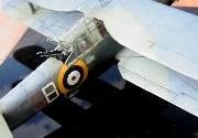 The rear gunner's position in Fairey Albacore