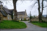 The village green at Church Enstone